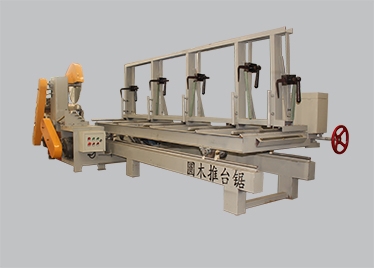 Round log counter saw